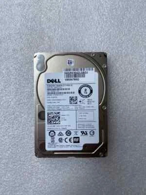 Used hard drive DELL 2T 7.2K SAS 2.5"  12G servers ST2000NX0273  0XY986 XY986 - Image 1 of 2
