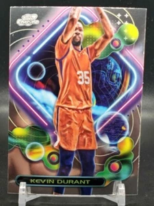 Kevin Durant 2023-2024 Topps Chrome Cosmic Phoenix Suns - Picture 1 of 2