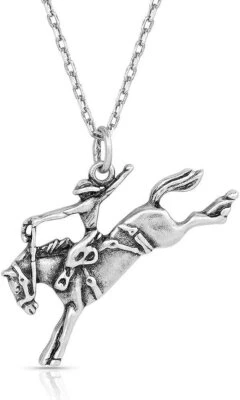 Colar masculino Montana Silversmiths Western (Sela Bronc Rider) - Imagem 1 de 3