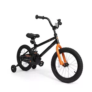 Kid Bike with Training Wheels, BMX 16 inch Bike with Pedals, Toddle Bicycle f... - Picture 1 of 8