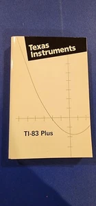 NEW OLD STOCK TEXAS INSTRUMENTS TI-83 PLUS CALCULATOR MANUAL - Foto 1 di 4