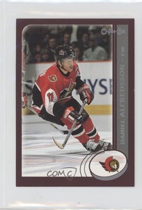 2002-03 O-Pee-Chee Jumbos Daniel Alfredsson #16 HOF