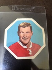 1961-62 York Peanut Butter hockey card Yellow Back - #36 Al Macneil