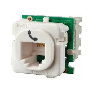 Clipsal 30 Series CAT3 Telephone Mechanism | 30RJ64SMTWE - Picture 1 of 1