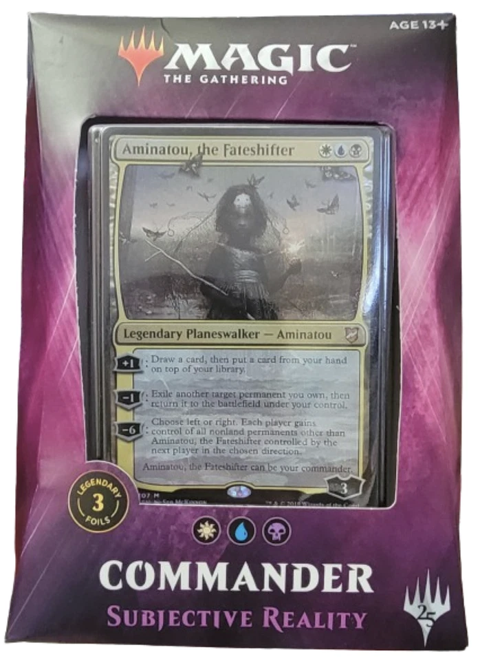 MTG Magic The Gathering - Commander 2018 - Subjective Reality Deck - Sealed New! - Image 1 of 1