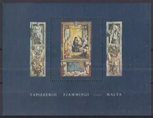 F-EX43443 MALTA POSTFRISCH 1980 WEIHNACHTEN NAVIDAD KUNST GEMÄLDE. - Bild 1 von 1