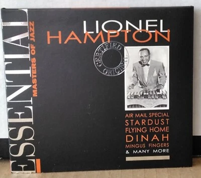 LIONEL HAMPTON ESSENTIAL MASTERS OF JAZZ 1998 EUROPE DIGIPAK CD - Image 1 of 4