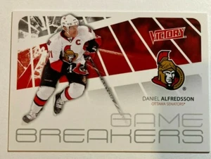 2011-12 UD Victory Game Breakers - DANIEL ALFREDSSON #GB-DA Ottawa Senators - Imagen 1 de 1