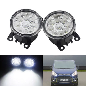 9 LED Nebelscheinwerfer Tagfahrlicht für Ford Transit MK7 MK8 Focus Fiesta C-MAX - Bild 1 von 12