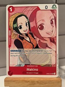One Piece Card Game: Makino OP02-015 UC Uncommon Paramount War Near Mint English