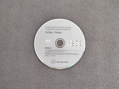 DVD Navigation Mercedes Audio 50 APS NTG2.5 DEUTSCHLAND ALPEN BENELUX 2010/2011 - Bild 1 von 2