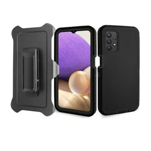 Funda Resistente Para Samsung Galaxy A16 -Protección Grado Militar, Doble Capa, Negra - Imagen 1 de 5
