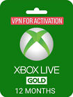 Xbox Live Gold - 12 Months (Code, INDIA VPN)