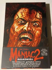 Maniac 2 - Four Issue Hard Case Comic Collection Vinegar Syndrome Limited /1500 - Picture 1 of 6