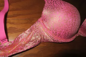 ❤️ 32A VINTAGE ❤️ BH THE NAKEDS VICTORIA'S SECRET PUSH UP Lg.PADS ROSA-GOLD - Bild 1 von 6