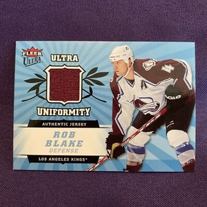 2006-07 Fleer Ultra Uniformity #UBL Rob Blake Jersey