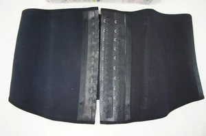 Ann Michell Sport Girdle Faja Waist Trainer - Short Torso, Black, Size 44/3XL - Picture 1 of 4