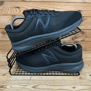 New Balance 411 Turnschuhe Herren Größe UK 7,5 dreifach schwarz Mesh Laufen Fitnessschuhe v2 - Bild 1 von 13