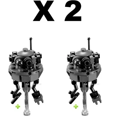 2 X LEGO STAR WARS IMPERIAL PROBE DROID + GIFT - BESTPRICE - 75322 - 2022 - NEW - Image 1 of 2