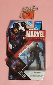 MARVEL UNIVERSE BLACK SUIT DAREDEVIL ACTION FIGURE MATT MURDOCK SERIES 4 HASBRO - Picture 1 of 3