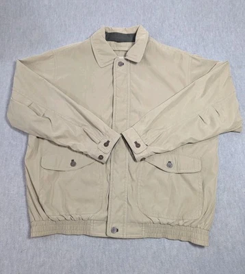 Vintage LL Bean Flannel Blanket Lined Chore Jacket Barn Coat Mens Size XL Tall  - Image 1 of 4