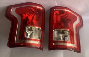 Par de lentes de luz trasera Ford F-150 2015-17 OEM excelente estado, no rayadas - Imagen 1 de 9