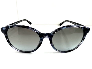 New GUCCI GG 3722HNWYE 55mm Blue Marble Oversized Women's Sunglasses Italy - Picture 1 of 15