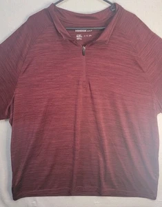 Reebok Golf Cuarto Cremallera Manga Larga Granate 4XL - Imagen 1 de 7