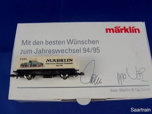 Märklin modelo especial cambio de año 1994/95 vagón contenedor Märklin HO/OO con embalaje original - Imagen 1 de 1