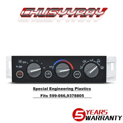 A/C 气候控制模块 适用于 1996 - 1999 年 GMC K1500 Suburban 599-006 — 第 1/4 张图片