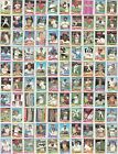 (100) 1976 Topps Lot Pr-Ex MLB Cartes Baseball Ensemble Partiel Collection