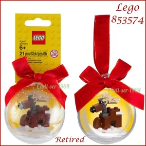 LEGO Seasonal Reindeer Holiday Bauble 853574 NEW Released 2013 RETIRED - Picture 1 of 24