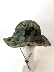 USMC Woodland/Desert Digital Camo Marpat Boonie Hat Unisex Size L - Picture 1 of 8