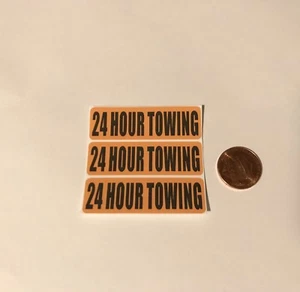 1/10 Scale 24 HR Towing decals for your r/c truck - Picture 1 of 2