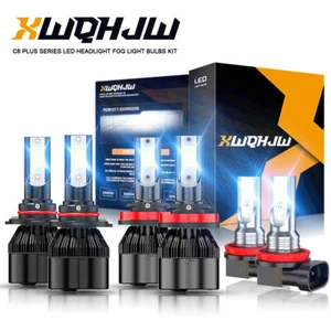 For GMC Terrain 2010-2015 - 6x Combo LED Headlight Hi Low Beam + Fog Light Bulbs - Foto 1 di 11