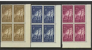 1965 Australian ANZAC Corner Blocks MNH Pair of 4x[5d/8d] 50thAnniversary Stamps - Picture 1 of 1