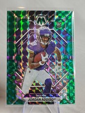2023 Mosaic Jordan Addison Mosaic Green Rookie Card