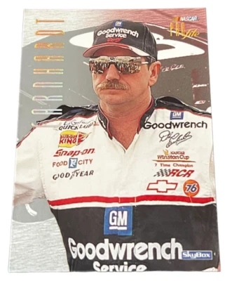 Dale Earnhardt винтажный NASCAR Уинстон кубок легенда #3 карта FLEER SKYBOX профиль #5 - Изображение 1 из 2