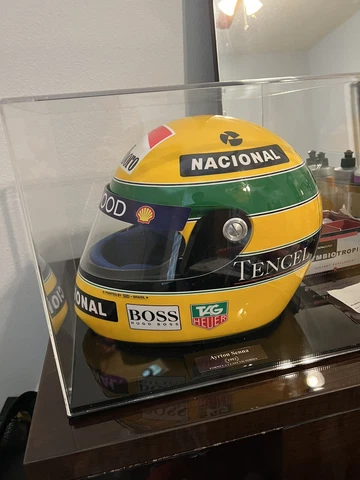 Ayrton Senna helmet Cover
