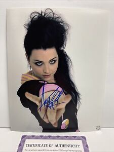 Amy Lee (Evanescence) Signed Autographed 8x10 photo - AUTO w/COA
