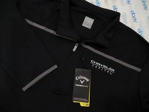 NEW Callaway Weather Series Mens 1/4 Zip Golf Pullover Shirt LS CHRYLER CAPITAL - Picture 1 of 9
