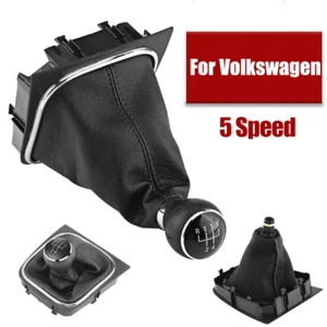 5 Speed Car MT Manual Gear Shift Knob For VW Volkswagen Golf 6 MK5 MK6 - Picture 1 of 8