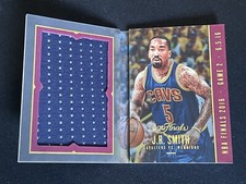 2016-17 Panini Preferred J.R. Smith The Finals Booklet Jersey 86/99 Game 2 CAVS
