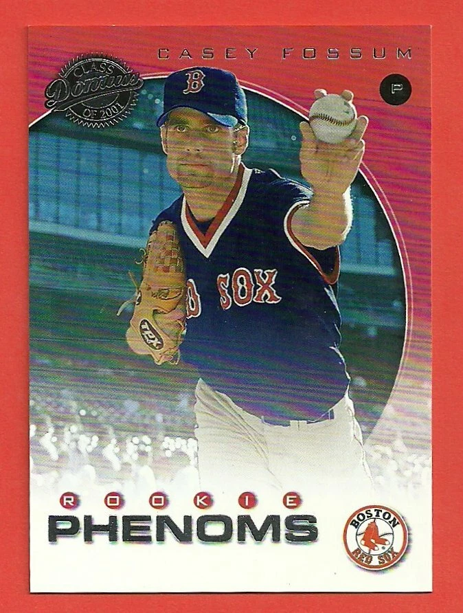 CASEY FOSSUM - 2001 Donruss Class of 2001 #220  RC  *Rookie Phenoms*   /625 - Image 1 of 2