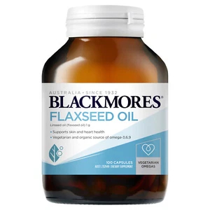 NEW Blackmores Flaxseed Oil (100 caps) - Picture 1 of 1
