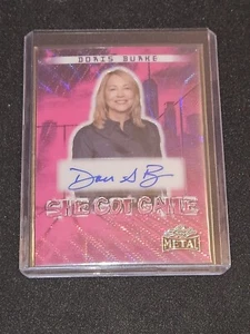 2024 Leaf Metal Women of Sport Doris Burke Pink Wave She Got Game Auto 1/1 - Picture 1 of 2