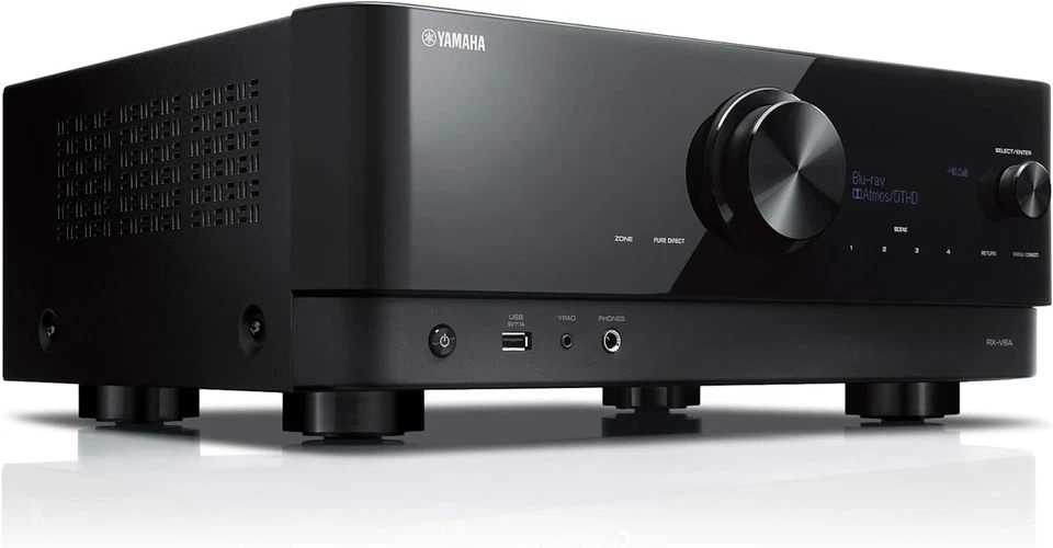 Yamaha RX-V6A 7.2-Channel AV Receiver with 8k HDMI and MusicCast