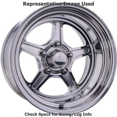 Billet Specialties RS23512L6155 Street Lite 15" x 12" Wheel - Polished - Image 1 of 3