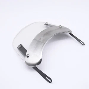 Parabrisas universal deflector de viento parabrisas 5-7"" faro cruceros chopper - Imagen 1 de 7