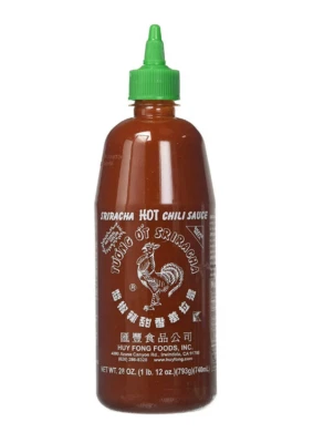 Huy Fong Foods, Sriracha Hot Chili Sauce Bottle, Large 28oz (793g)